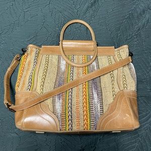 Frye Riviana Leather Tote with Magnetic closure